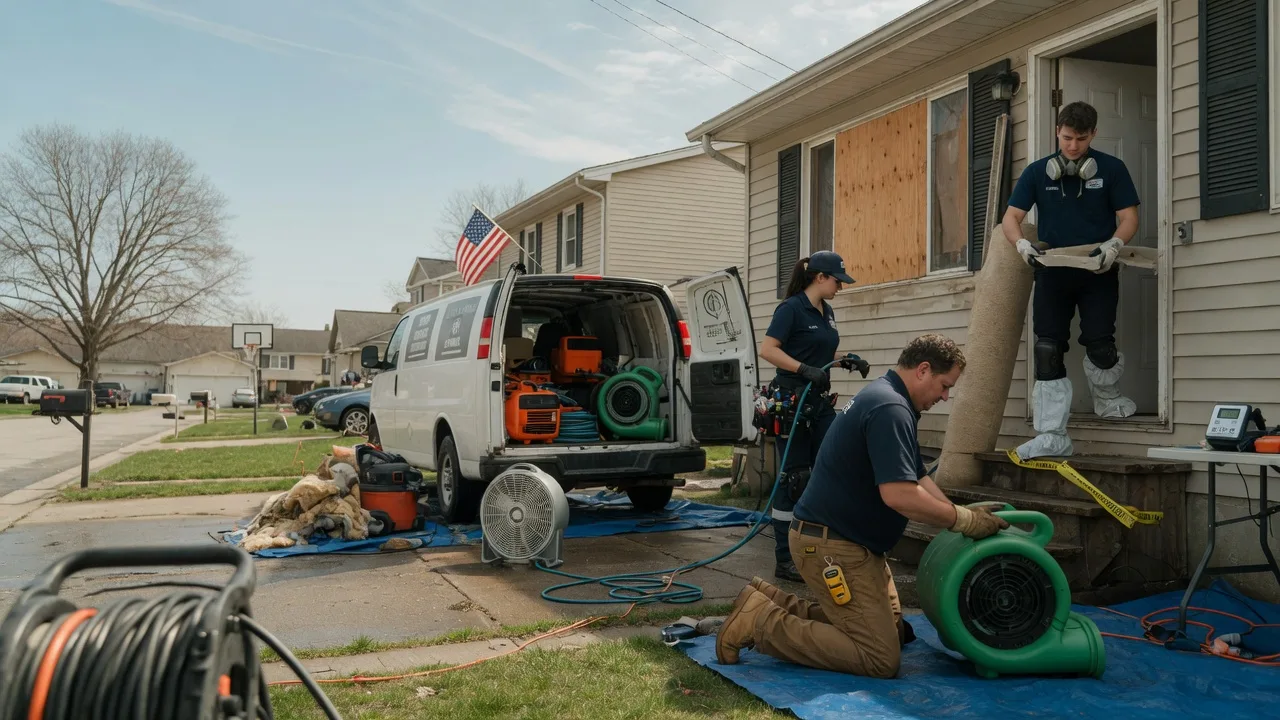 Water Damage Restoration in Hartline, WA near me